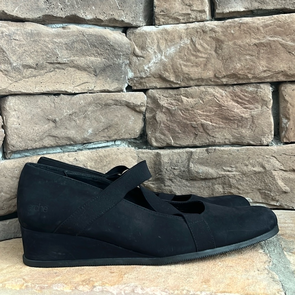 Arche LN Mary Janes / Black Nubuck / SZ 41‎